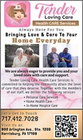 Tender Loving Care Health Care Services