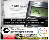 Zions Tax & Bookkeeping Svc, LLC